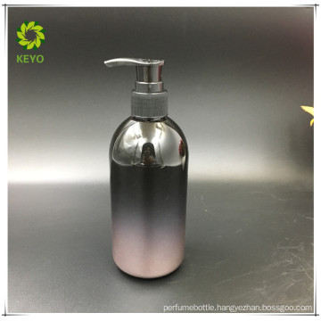 300ml shampoo cosmetic plastic pet bottle with pump